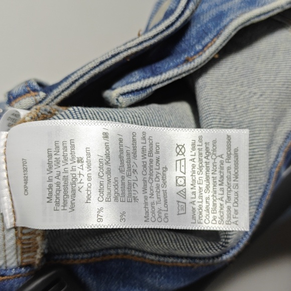 MADEWELL Curvy Kick Out Crop Jeans in Light Wash Size 26 - Picture 4 of 16